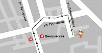 Схема проезда в АрендаАвто-дмв